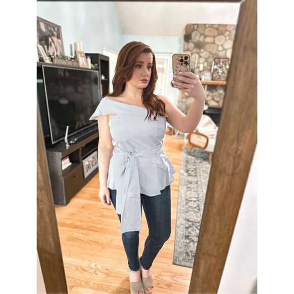 One shoulder sailor top - Picture 4 of 11